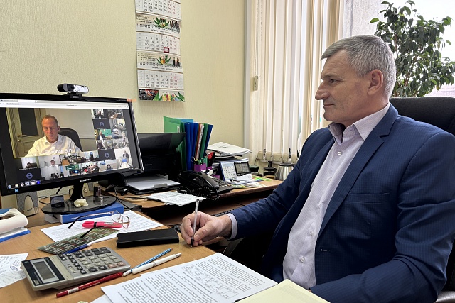 Владимир Юдаев принял участие в совещании по вопросам развития аквакультуры